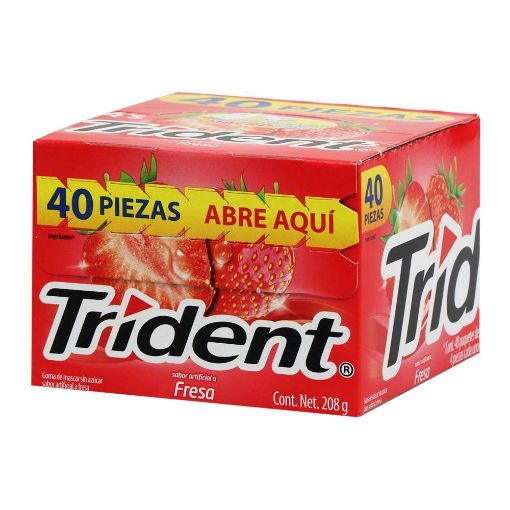 Imagen de TRIDENT 4S FRESA 40/40 **
