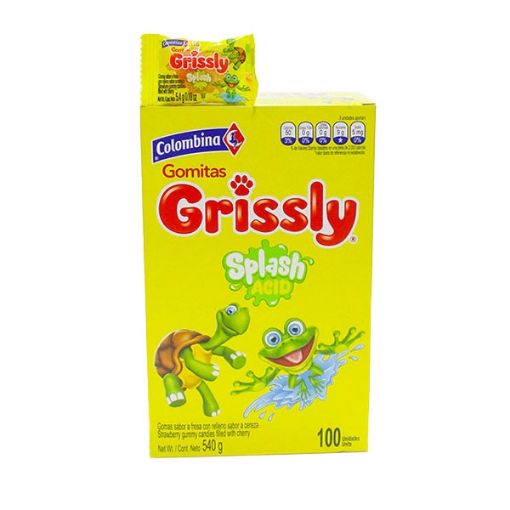 Imagen de GOMITA GRISSLY 8/100 SPLASH.**