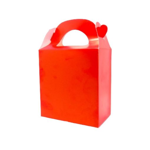 Imagen de CAJITA CUMP. COLOR ROJO 11.5X12.5X6.25CM 1/10**