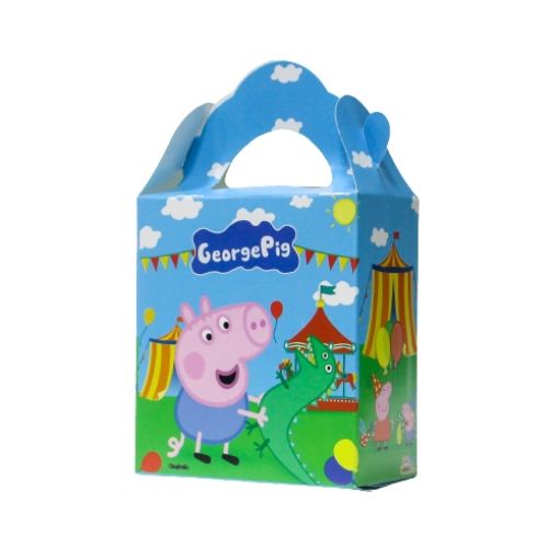 Imagen de CAJITA CUMP. GEORGE PIG 11.5X12.5X6.25CM 1/10.**
