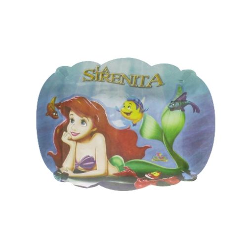 Imagen de BANDEJA BIZCOCHO SIRENITA 1/10**