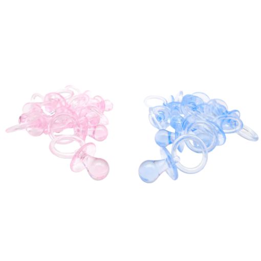 Imagen de BOBO TRANSPARENTE AZUL Y ROSA 1/12**