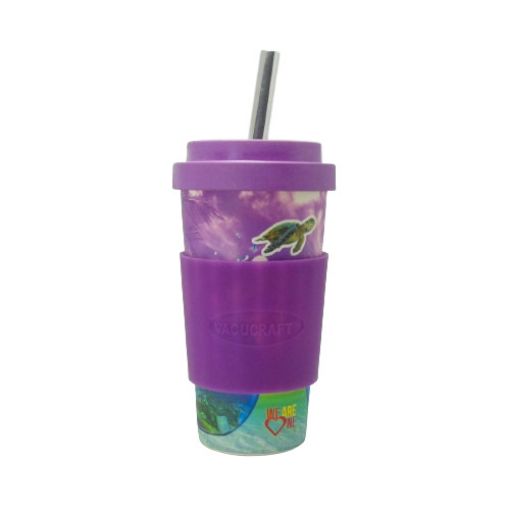 Imagen de VASO CHUPI BAMBOO 20 OZ MORADO **