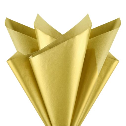 Imagen de PAPEL TISSUE DORADO 20X26" 1/5 **