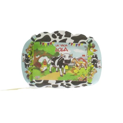 Imagen de BANDEJA BIZCOCHO VACA LOLA 1/10 **