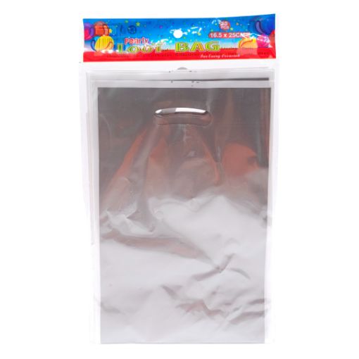 Imagen de FUNDA CUMP. COLOR PLATEADO 1/10**