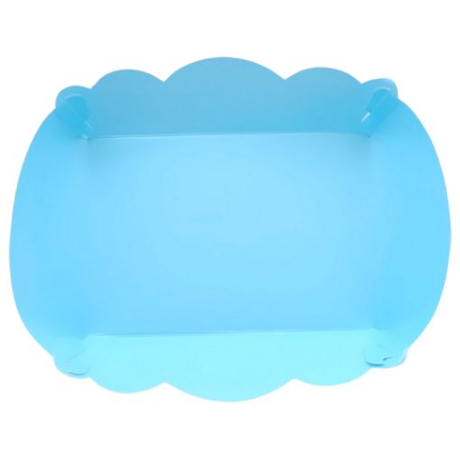 Imagen de BANDEJA BIZCOCHO COLOR AZUL BEBÉ 1/10.**