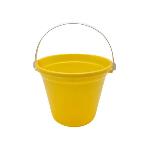 Imagen de CUBETA PLASTICA AMARILLA 1/1**