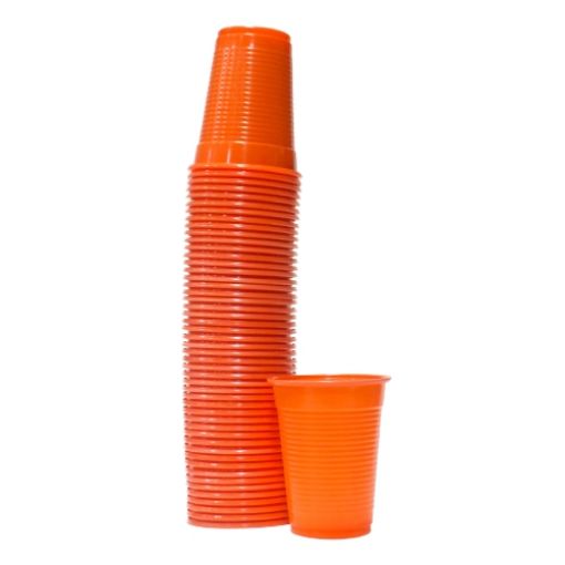 Imagen de VASO 7 COLOR NARANJA 50/50**