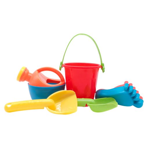 Imagen de CUBO DE PLAYA 5PCS R07669**