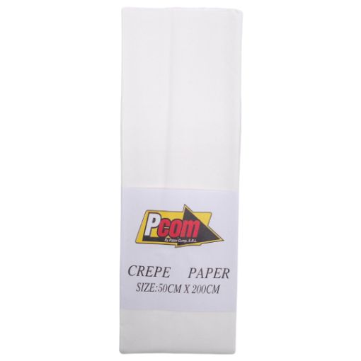 Imagen de PAPEL CREPE BLANCO 1/1 **