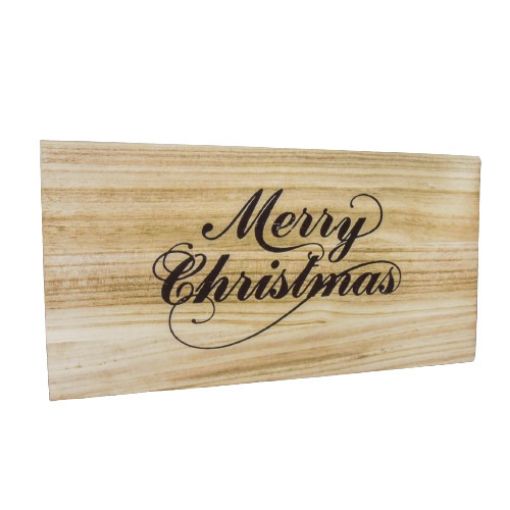 Imagen de HUACAL MADERA NAVIDAD (14X7.5X10") **