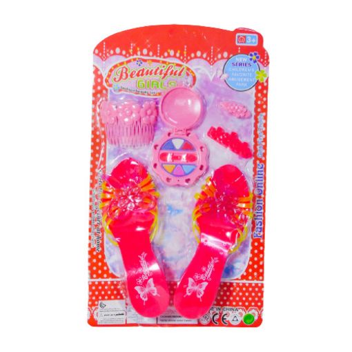 Imagen de SET DE BELLEZA CON ZAPATILLAS R4238 **