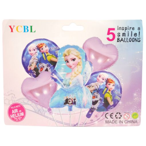 Imagen de SET DE GLOBOS FROZEN 1/5 **