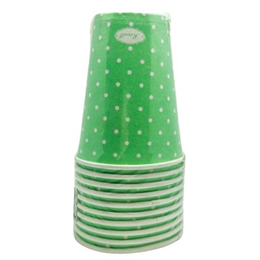 Imagen de VASO CARTON VERDE MENTA 16 ONZ 1/10 **