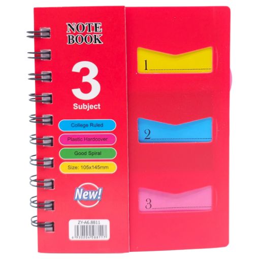 Imagen de LIBRETA ORGANIZADORA 240PG ROJO **