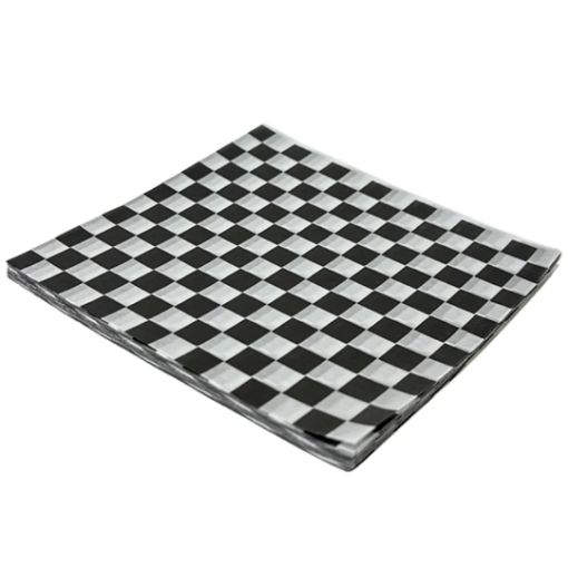 Imagen de LAMINA ENCERADA NEGRO 12X12" 200/25.**