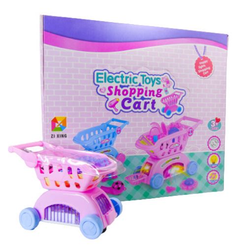 Imagen de KID MANIA SHOPPING CART CON LUZ 1/8**