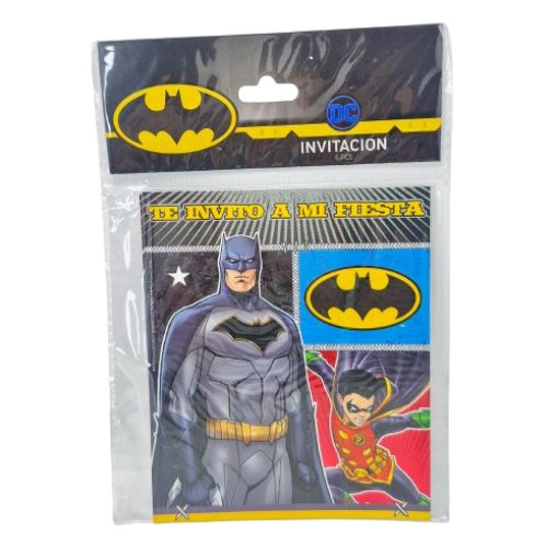 Imagen de INVITACION  BATMAN 1/6**