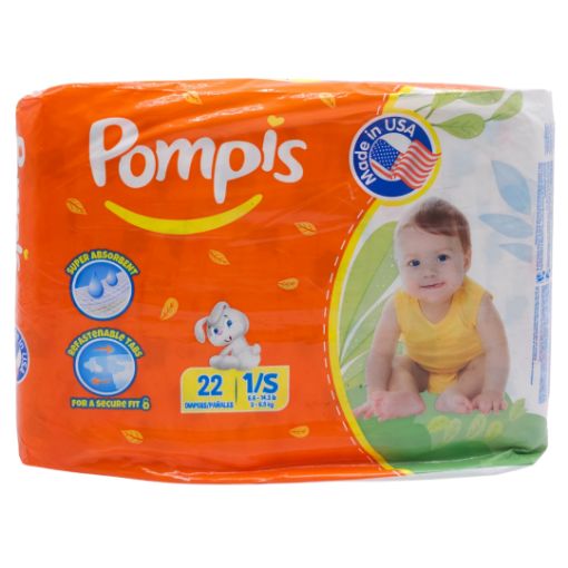 Imagen de PAÑALES POMPIS 1/S 12/22**