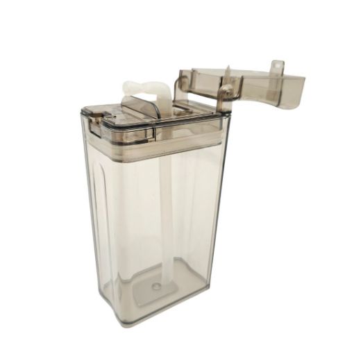 Imagen de BOTELLA PLASTICA RECTANGULAR 300ML GRIS**