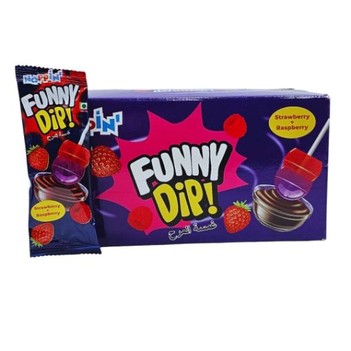 Imagen de GOMITA FUNNY DIP FRESA 16/30**