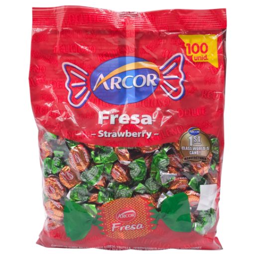 Imagen de MENTA ARCOR FRESA 12/100 **