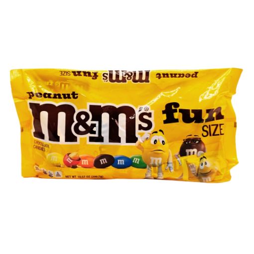 Imagen de CHOC. M&M PEANUT FUN SIZE 16/20**