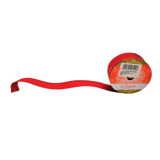 Imagen de ROLLO CINTA TERCIOPELO ROJA 2.5CM X 10YARDA**