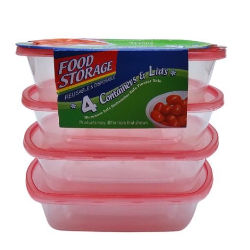 Imagen de ENVASE PLASTICO OVALADO 500ML 1/4 **