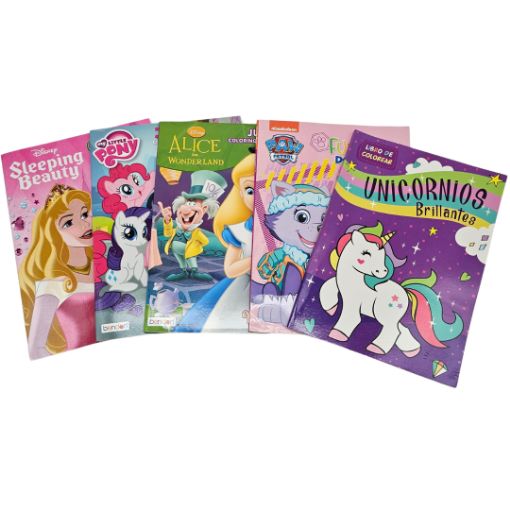 Imagen de LIBRO COLOREAR DE NIÑAS 1/1**