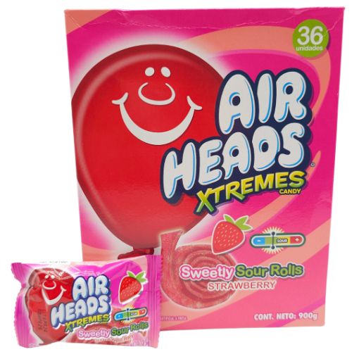 Imagen de GOMITA AIR HEADS SOUR ROLL10/36**