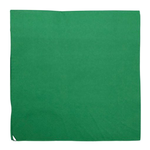 Imagen de SERVILLETA COLOR LISO VERDE 1/20 .**