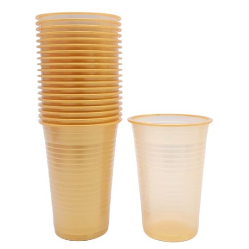 Imagen de VASO 7 COLOR DORADO 36/20**