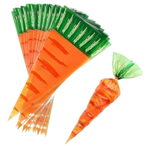 Imagen de BOLSA PLASTICA ZANAHORIA 1/10 **