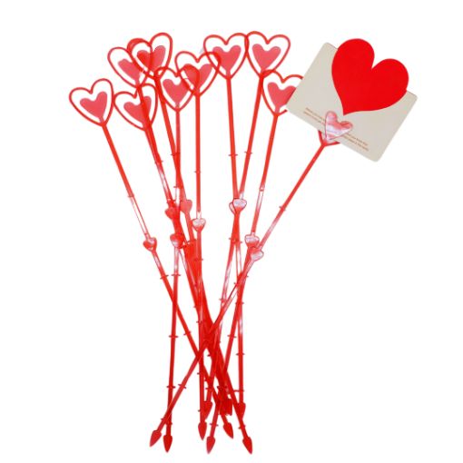 Imagen de PALILLO CORAZON PARA TARJETA 1/8 **