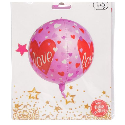 Imagen de GLOBO ORBITZ SAN VALENTIN 45X68CM**