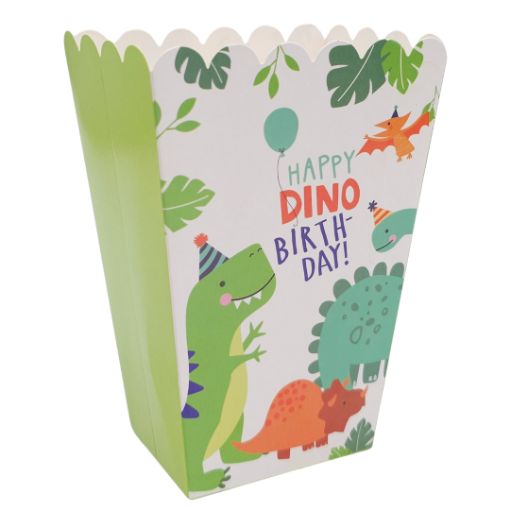 Imagen de CAJA PALOMITA DINOSAURIO 1/10 **