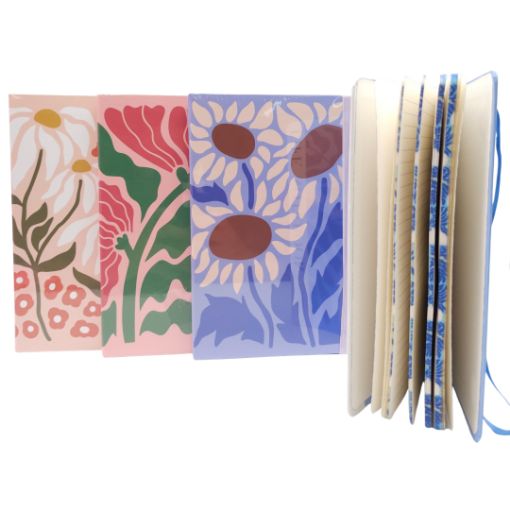 Imagen de AGENDA 80 PAG 14.5X21CM FLORES**