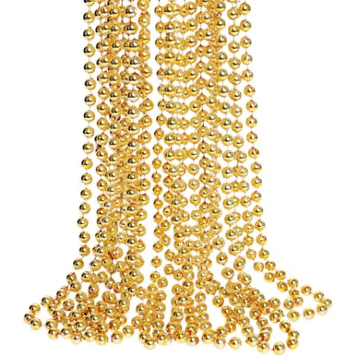 Imagen de COLLAR BOLITA COLOR DORADO 1/12.**