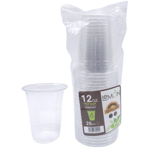 Imagen de VASO 12 CLEAR LEMON 24/25.**