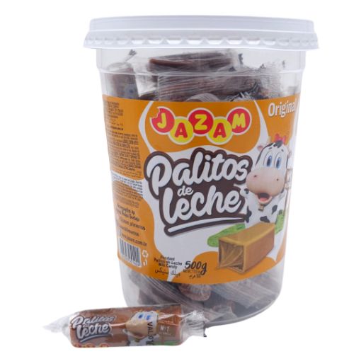Imagen de PALITO LECHE JAZAM 10GR 12/50**
