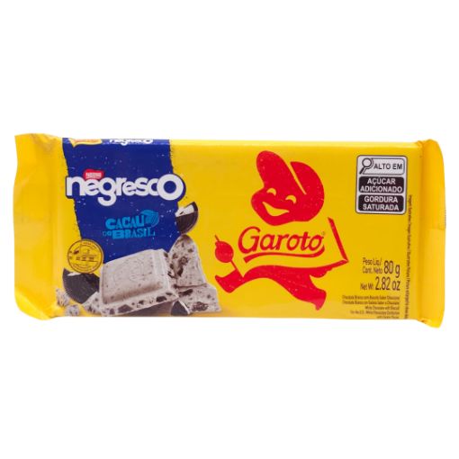 Imagen de GAROTO TABLETA COOKIES & CREAM 1/16 80GR**