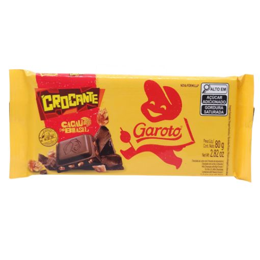 Imagen de GAROTO TABLETA CROCANTE 1/16 80GR**