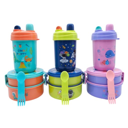 Imagen de SET LONCHERA CON TERMO REDONDA 1/1**