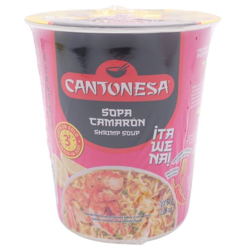 Imagen de SOPA CANTONESA CAMARON 12/64 GR**