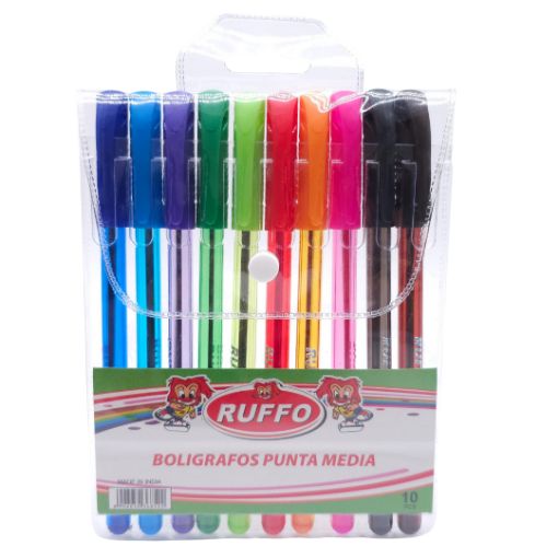 Imagen de LAPICERO RUFFO COLORES 1/10**