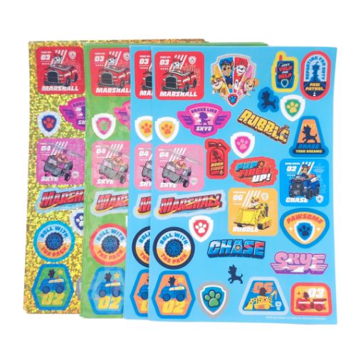 Imagen de STICKER CAR PAW PATROL 1/10**