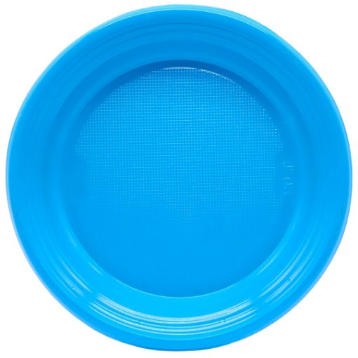 Imagen de PLATO PLASTICO 7" AZUL 1/8**