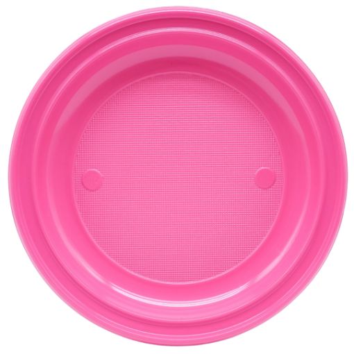 Imagen de PLATO PLASTICO 9" FUCSIA 1/8**
